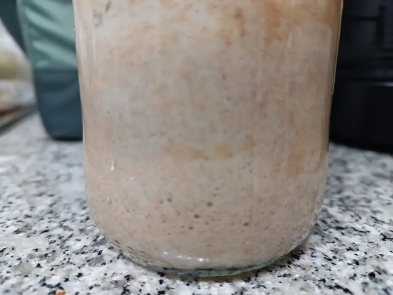 Massa mãe integral (isco) ativa com bolhas laterais